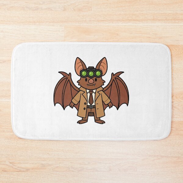 Item preview, Bat Detective with Night-Vision Goggles – Mysterious Animal Sleuth designed and sold by Confuzz1ed.