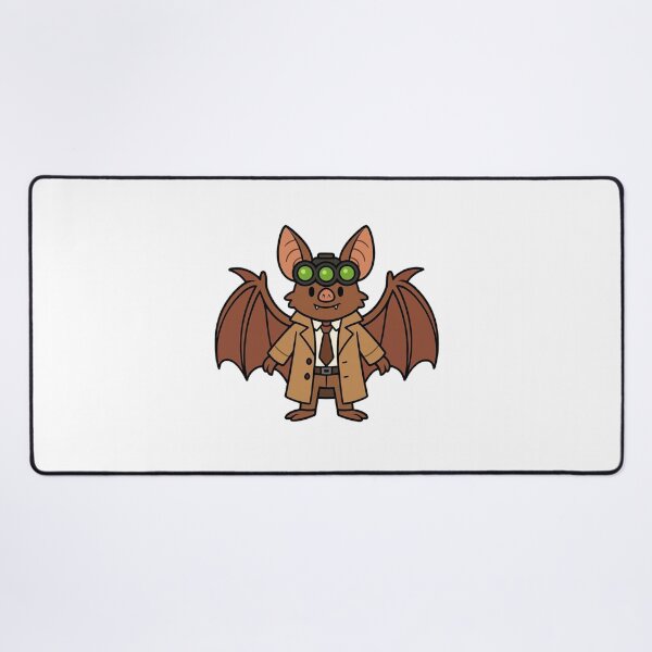 Item preview, Bat Detective with Night-Vision Goggles – Mysterious Animal Sleuth designed and sold by Confuzz1ed.
