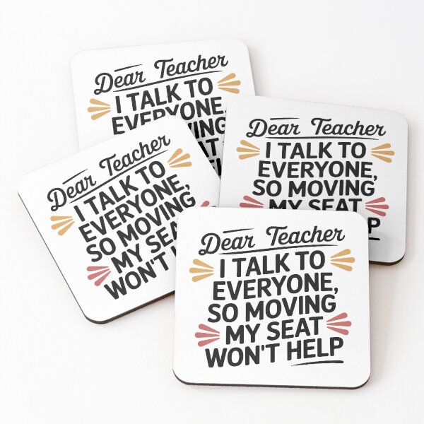 Item preview, Dear Teacher I Talk To Everyone designed and sold by graphic-genie.