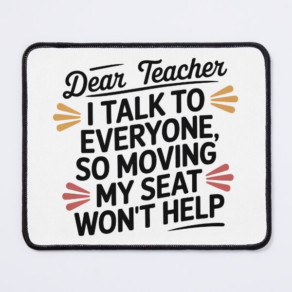 Item preview, Dear Teacher I Talk To Everyone designed and sold by graphic-genie.