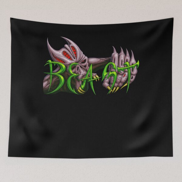 Item preview, Shadow Of The Beast | Retro Amiga Fantasy Game Artwork designed and sold by ShopPointLessM.