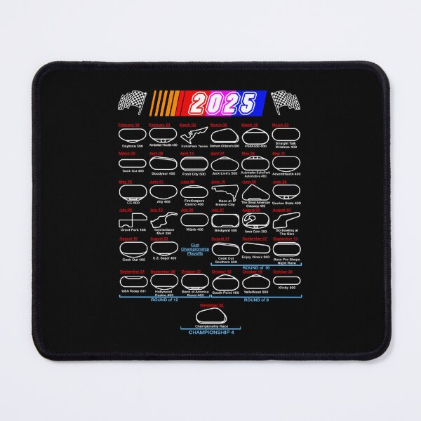 Item preview, Schedule Nascar Cup Series 2025 designed and sold by CHAMBERSBROWN.