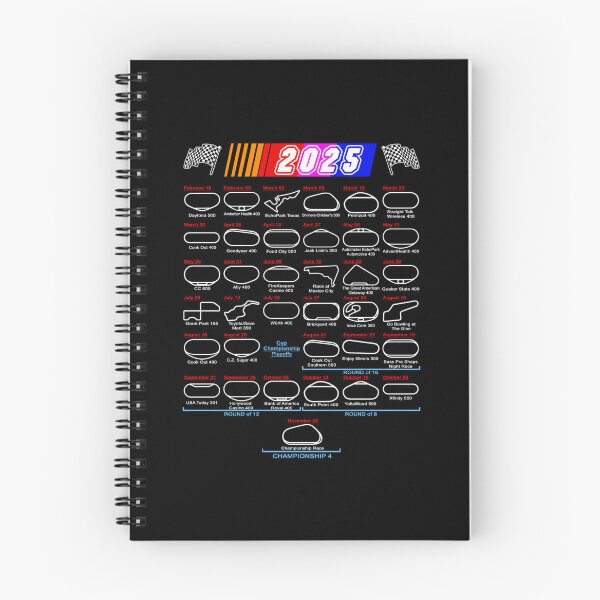 Item preview, Schedule Nascar Cup Series 2025 designed and sold by CHAMBERSBROWN.