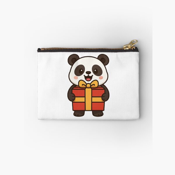 Item preview, Panda Holding Christmas Present – Cute Holiday Design designed and sold by Confuzz1ed.