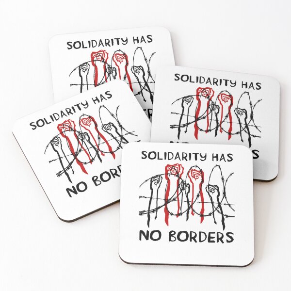 Item preview, Solidarity Has No Borders Meme designed and sold by RosalynFulson.