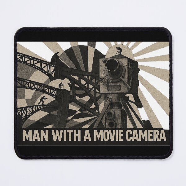 Item preview, Man With a Movie Camera – Soviet Avant-Garde Film Poster designed and sold by CineVault.