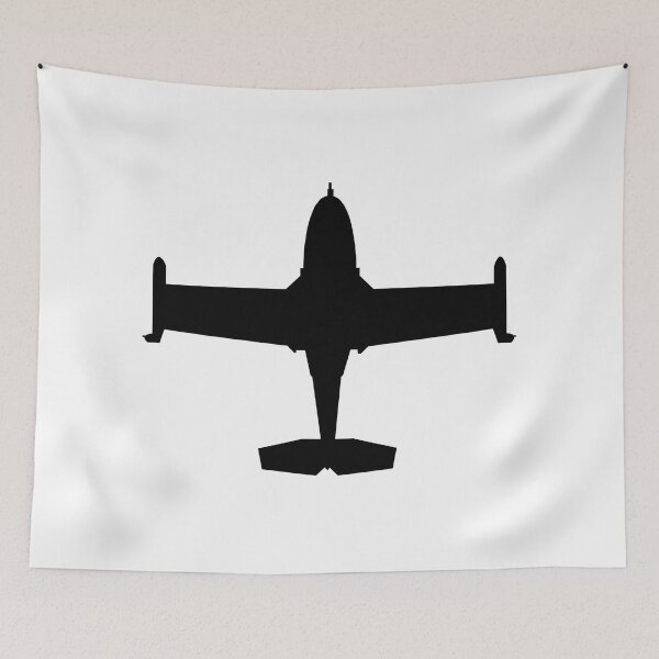 Item preview, Aircraft - A-37-Trainer - Top - Silhouette X 300 designed and sold by Military Insignia Products.