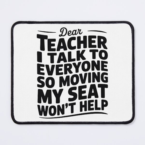 Item preview, Dear Teacher I Talk To Everyone designed and sold by graphic-genie.