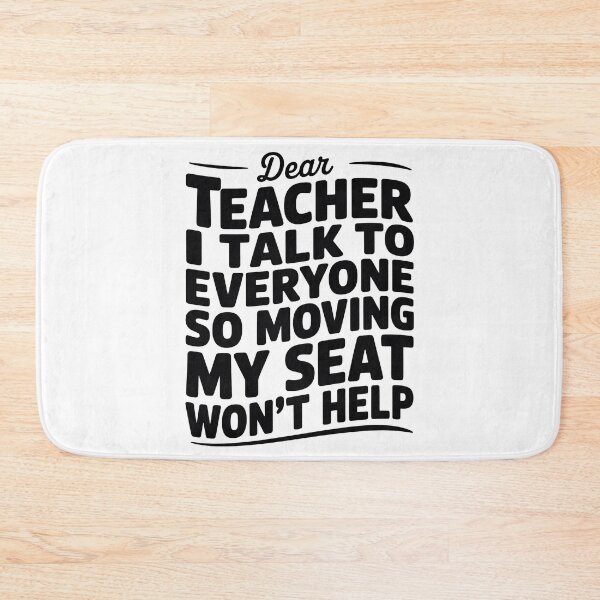 Item preview, Dear Teacher I Talk To Everyone designed and sold by graphic-genie.