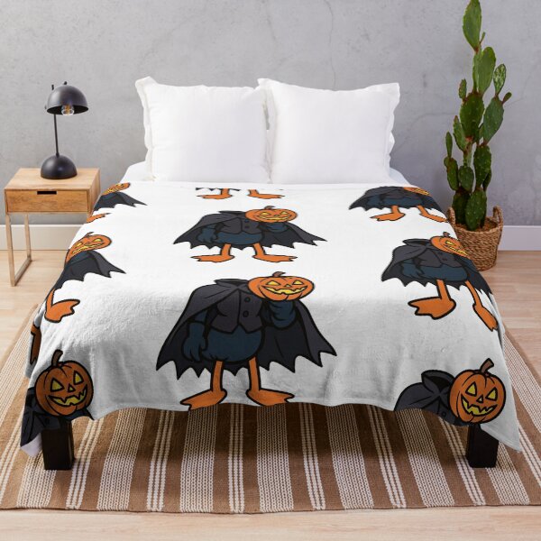 Item preview, Headless Duck with Pumpkin Head – Creepy Halloween Design designed and sold by Confuzz1ed.