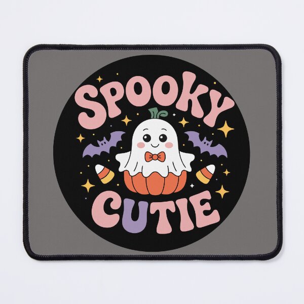Item preview, The Ghostly Goodie: A cute and playful Halloween design with a baby ghost in a bow tie and pumpkin costume. For the Halloween Festive Season designed and sold by Grang Art Artistic Designs.