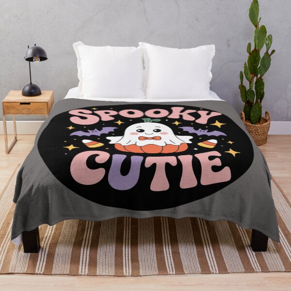Item preview, The Ghostly Goodie: A cute and playful Halloween design with a baby ghost in a bow tie and pumpkin costume. For the Halloween Festive Season designed and sold by Grang Art Artistic Designs.