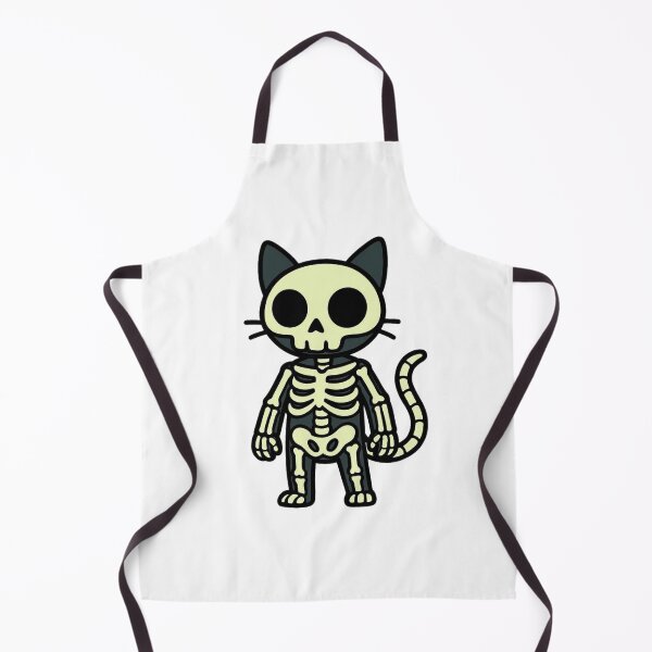 Item preview, Skeleton Cat with Glowing Bones – Halloween Monster designed and sold by Confuzz1ed.