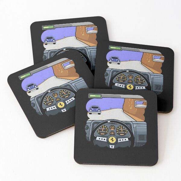 Item preview, Test Drive Retro Racing Game Â€“ Classic C64 & Amiga Artwork designed and sold by ShopPointLessM.