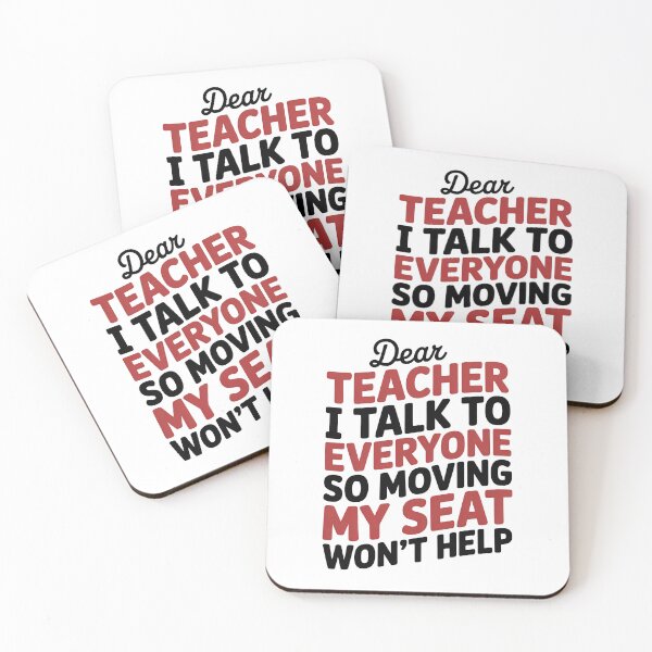 Item preview, Dear Teacher I Talk To Everyone designed and sold by graphic-genie.