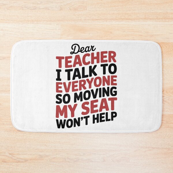 Item preview, Dear Teacher I Talk To Everyone designed and sold by graphic-genie.