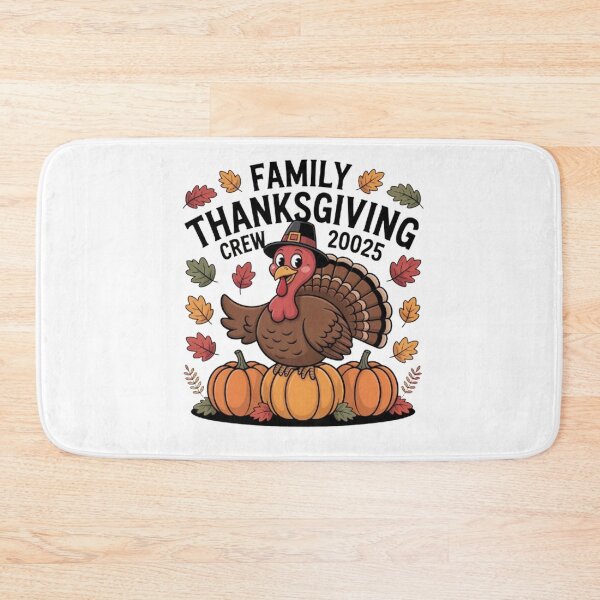 Item preview, Family Thanksgiving Crew 2025 Funny Turkey designed and sold by BHMARTS.