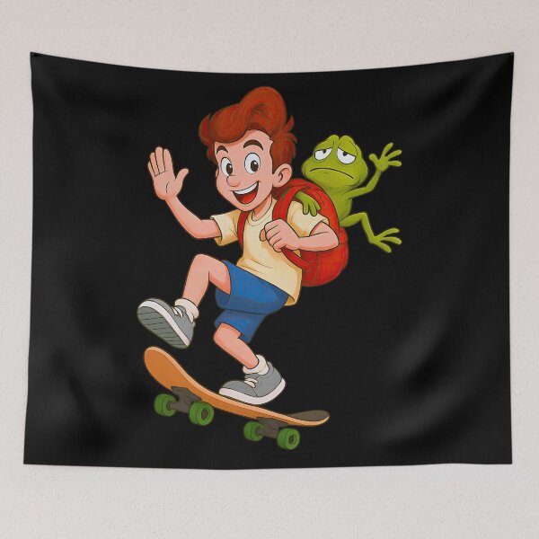 Item preview, The Adventures Of Willy Beamish Â€“ Retro DOS PC Adventure Game Art designed and sold by ShopPointLessM.
