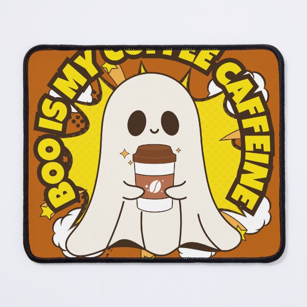 Item preview, Boo is My Coffee Caffeine – Funny Ghost Halloween Design designed and sold by Moon's Arts.