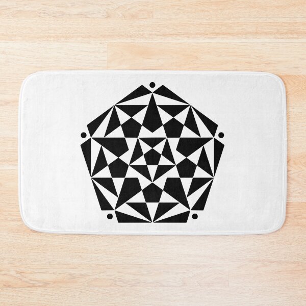 Item preview, Fractal Pentagram Star Design designed and sold by Luminari Creations.