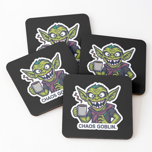 Item preview, Chaos Goblin Sticker designed and sold by FestivityFinds.