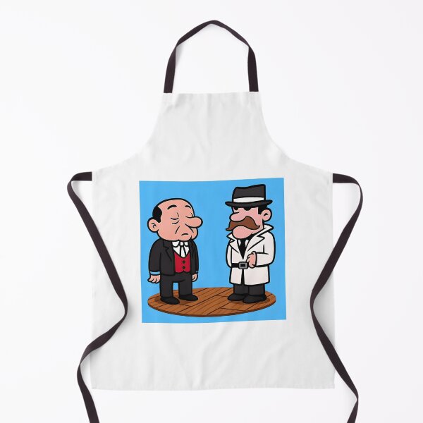 Item preview, The Detective Game €“ Retro Commodore 64 Mystery Artwork (Inspector Bonaparte & Jeeves) designed and sold by ShopPointLessM.