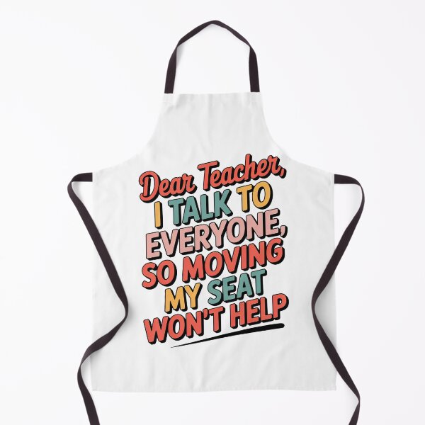 Item preview, Dear Teacher I Talk To Everyone designed and sold by graphic-genie.