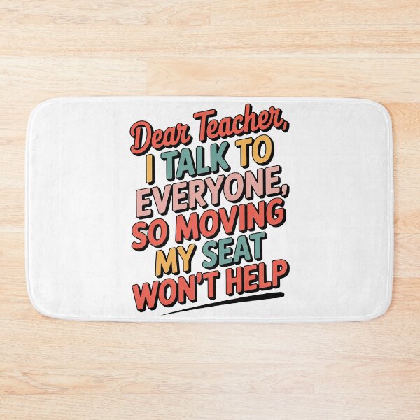 Item preview, Dear Teacher I Talk To Everyone designed and sold by graphic-genie.