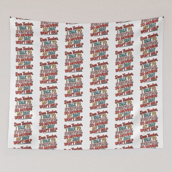 Item preview, Dear Teacher I Talk To Everyone designed and sold by graphic-genie.