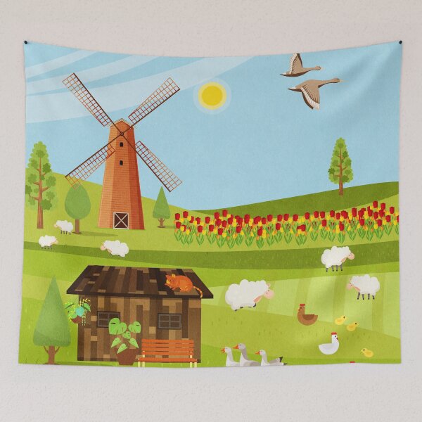 Item preview, windmill 6-1 designed and sold by Design4uStudio.