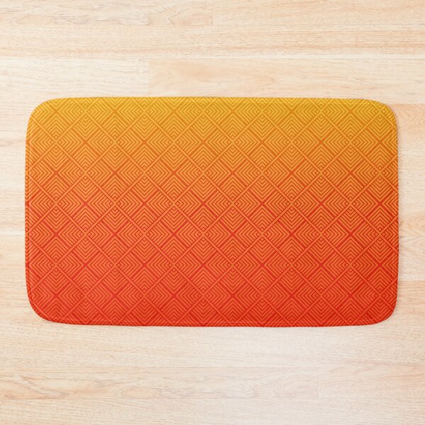 Item preview, Geometric Gradient Pattern – Yellow to Red Diamond Design designed and sold by Apurva Joshi.
