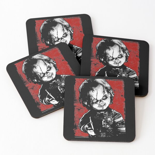 Item preview, Child's Play Distressed Portrait Chucky Vintage Doll designed and sold by min-584.