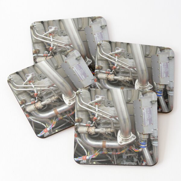 Item preview, jet engine pipework abstract designed and sold by bravoalpha.