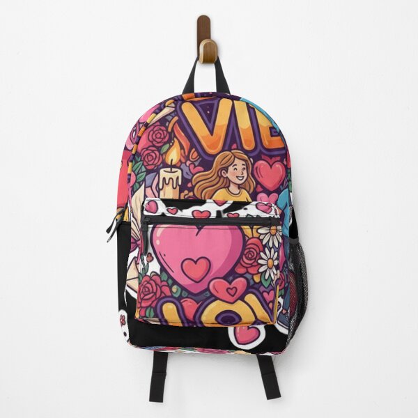 Item preview, Love Vibes – Colorful Cartoon Romantic Design designed and sold by HT-Creative.