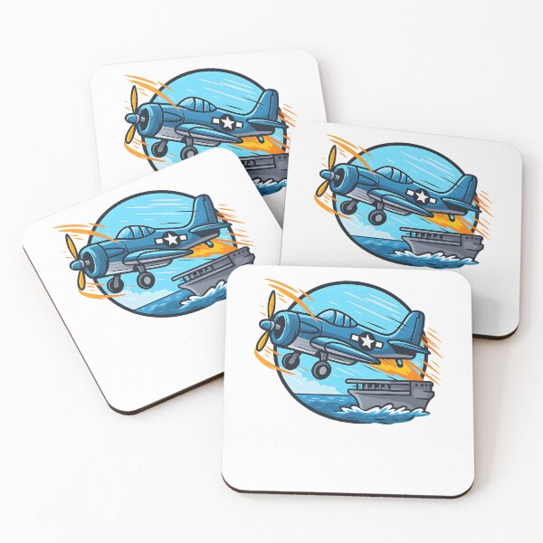 Item preview, Wings Of Fury Â€“ Retro Airplane & Aircraft Carrier Game Artwork designed and sold by ShopPointLessM.