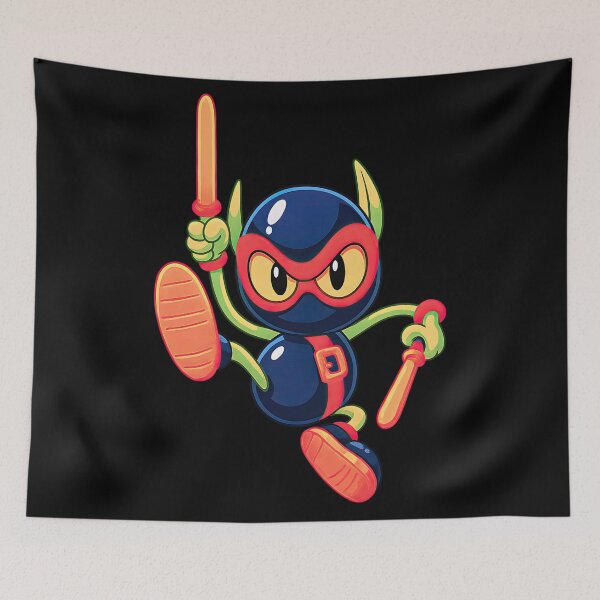 Item preview, Zool Retro Ninja Ant Warrior Â€“ Classic Platform Game Artwork designed and sold by ShopPointLessM.