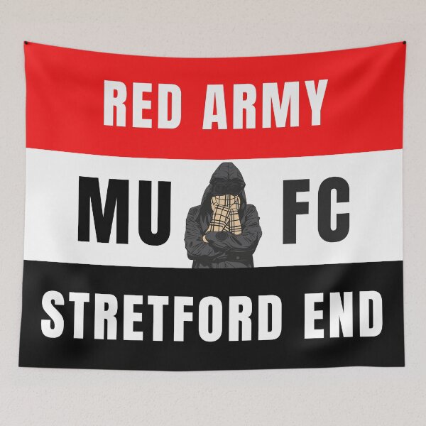 Item preview, Manchester red army stretford end  designed and sold by MagicFootball.