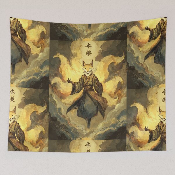 Item preview, The Mythical Nine-Tail Fox designed and sold by bapupa.