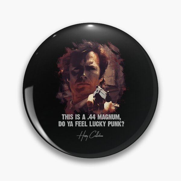 Item preview, Dirty Harry  Do Ya Feel Lucky Punk  Clint Eastwood Famous Movie Quote  Classic designed and sold by VirginiaDelpha.