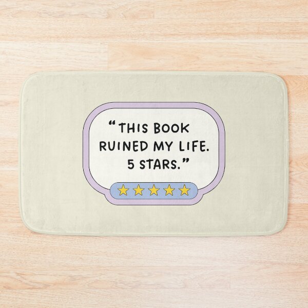 Item preview, This Book Ruined My Life 5 Stars designed and sold by BrownHorse90s.