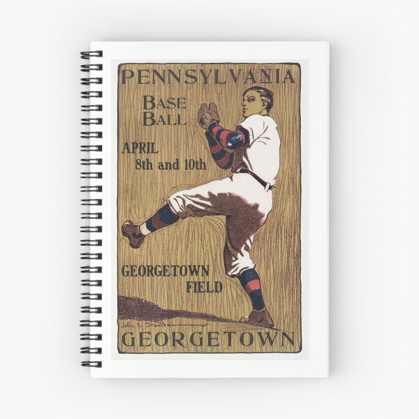 Item preview, Vintage 1905 Pennsylvania vs Georgetown Baseball Print – Classic Sports designed and sold by CulturalCurios.