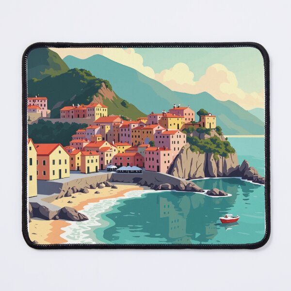 Item preview, CINQUE TERRE Travel Art designed and sold by MarkedArtPrints.