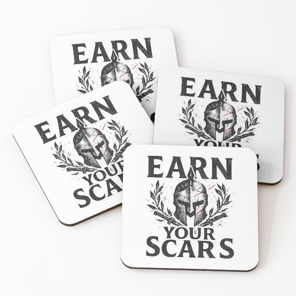 Item preview, Earn Your Scars designed and sold by VirginiaDelpha.