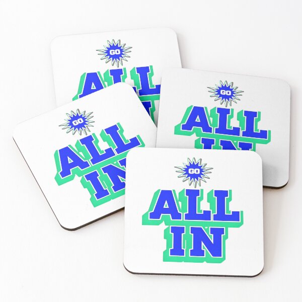 Item preview, VINTAGE SPORTS TYPOGRAPHY - GO ALL IN designed and sold by KISHNAY-FASHION.