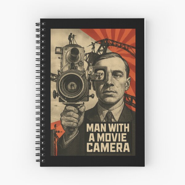 Item preview, Man With a Movie Camera – Vintage Soviet Film Poster designed and sold by CineVault.