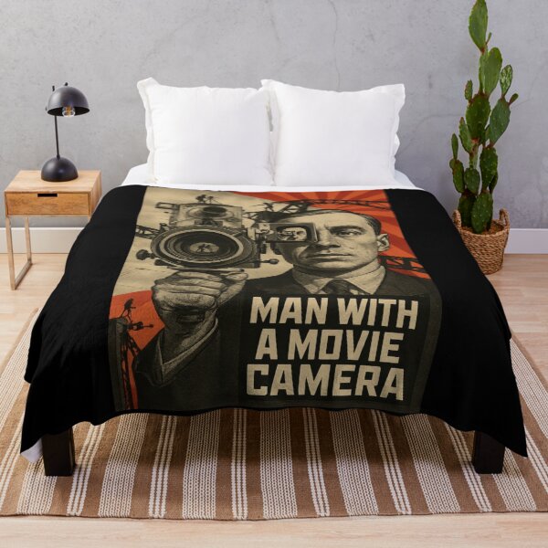 Item preview, Man With a Movie Camera – Vintage Soviet Film Poster designed and sold by CineVault.