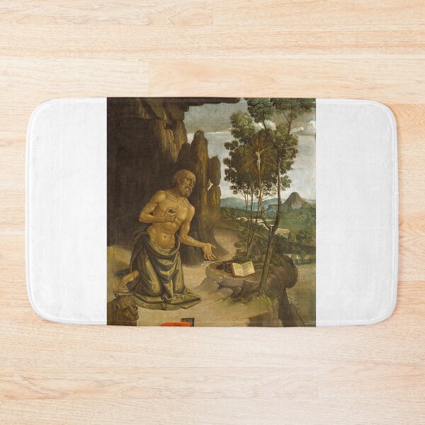 Item preview, Saint Jerome in the Wilderness – Leonardo da Vinci (c. 1480s–1490s) designed and sold by Art Outlaws.
