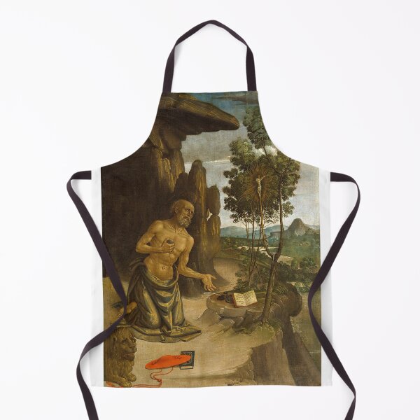 Item preview, Saint Jerome in the Wilderness – Leonardo da Vinci (c. 1480s–1490s) designed and sold by Art Outlaws.