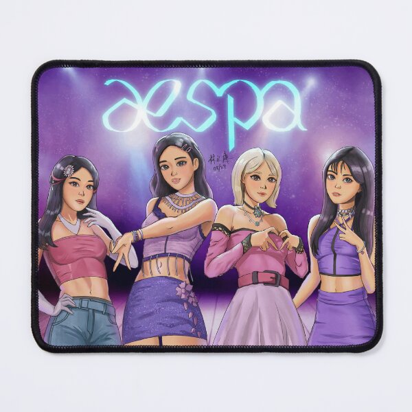 Item preview, Aespa K-Pop Stylised Illustration designed and sold by ArtlingES.