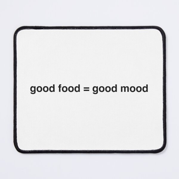 Item preview, good food = good mood designed and sold by goal-getter.